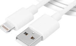 Tactical Cablu Tactical Smooth Thread USB-A/Lightning 2m alb