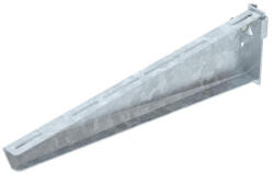 OBO oszlopra szerelhető konzol IS8-oszlophoz B610mm, merítetten tűzihorganyzott, DIN EN ISO 1461, cink 6419316 (6419316)
