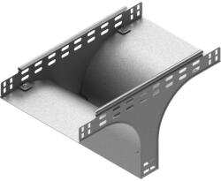 BAKS 136377 TRSNJ100H42 Leszálló T-idom 42x 100 mm szimmetrikus, kábelvezetési elemek csatlakoztatásához (136377)