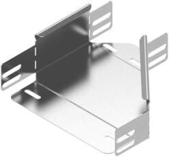 BAKS 166401 RKLBJ400/300H60 Kábeltálca szűkítőidom 400/ 300 mm balos, anyagvastagság 1, 0 mm perforáció nélkül, villamos kábelek nyomvonalvezetéséhez (166401)