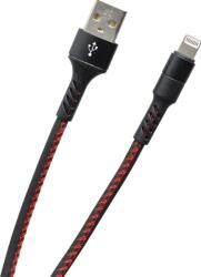 mobilNET Cablu de date Lightning 2A 1m TPU Negru