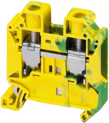 Schneider Electric Linergy TR terminals blocks - NSYTRV162PE - Csavaros egyszintes földelőkapocs 1x1 csatlakozás 12, 2 mm 16 mm2 zöld - sárga 101A - es (NSYTRV162PE)