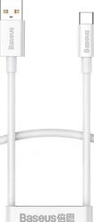 Baseus Superior Series cablu USB de încărcare rapidă - USB-C 100W 0, 25m Moon White