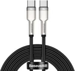 Baseus Cafule Metal Series Cablu de date USB-C - USB-C 100W 2m Negru