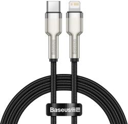 Baseus Cafule Metal Series Cablu de date USB-C - Lightning 20W 1m Negru
