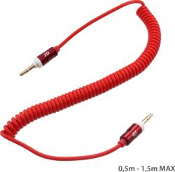 mobilNET Cablu AUX 2x3, 5mm, roșu