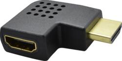 mobilNET Adaptor HDMI drept unghiular, negru