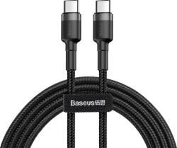 Baseus CATKLF-GG1 Cafule cablu USB-C 60W 1m Gri-negru