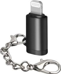 Sturdo adaptor Type C la Lightning (Power Delivery), negru