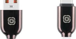 Obal: Me Cablu USB-A/USB-C Sleek Alb