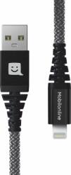 Mobilonline EKO CABLE Kevlar USB/Lightning 0, 3M 60W antracit