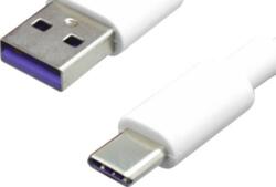 mobilNET cablu de date Type-C super rapid 5A 1m Alb (Ambalaj ECO)