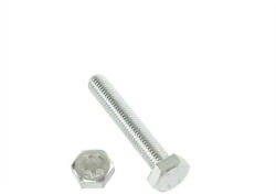  Import M6x100mm 8.8 HLF hatlapfejű, tövig menetes csavar horganyzott (DIN933ZN8-8M6x100) - pepita