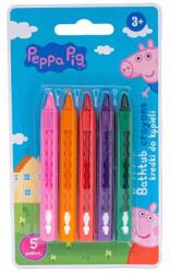 Astra Astra, Peppa Pig, creioane de baie, 5 culori