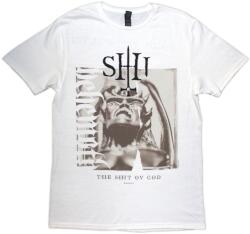 Behemoth The Shit Ov God Sepia Parchment (Back Print) White M Риза (<![CDATA[BEHETS11MW02]]>)