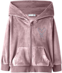 NAME IT hanorac fată suede timp liber top violet (14B1AB)