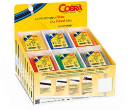 Cobra 8626 kínálódoboz, színes kötegelőkkel töltve (8626)