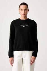 Trussardi melegítőfelső női pamuttal - fekete L