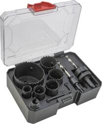 TRACON Körkivágó készlet (fa, gipszkarton), 19, 25, 30, 35, 40, 68mm (HSSET) (HSSET)