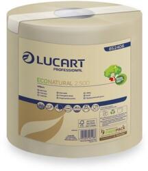 Lucart Háztartási papírtörlő 2 rétegű 500 lap belső adagolású Lucart Eco Natural 500 havanna barna (852406) (UBC54)