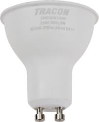 TRACON Műanyag házas SMD LED spot fényforrás CREE chippel, 230V, 50Hz, GU10, 8W, 710 lm, 3000 K, 120°, CREE chip, EEI=F (SMDCGU108W) (SMDCGU108W)