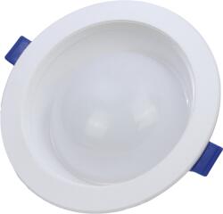 TRACON Kompakt beépíthető LED mélysugárzó, 230 VAC, 12W, 960lm, D=180 mm, 4000 K, IP44, EEI=G (LED-DLGS-12NW) (LED-DLGS-12NW)