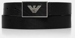 Emporio Armani férfi bőr öv - fekete 105 - answear - 34 990 Ft