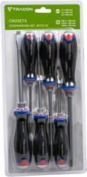 TRACON Üthető csavarhúzó szett, 6pcs S2 (CNUSET6) (CNUSET6)