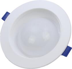 TRACON Kompakt beépíthető LED mélysugárzó, 230 VAC, 9W, 720lm, D=160 mm, 4000 K, IP44, EEI=G (LED-DLGS-9NW) (LED-DLGS-9NW)