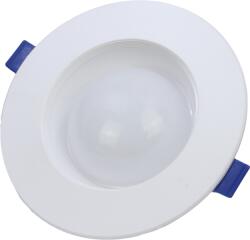 TRACON Kompakt beépíthető LED mélysugárzó, 230 VAC, 3W, 240lm, D=95 mm, 4000 K, IP44, EEI=G (LED-DLGS-3NW) (LED-DLGS-3NW)