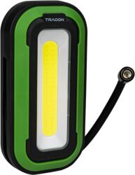 TRACON Akkumulátoros LED kézi lámpa, 10+2W, 6500K, 3, 7V, 1800mAh, 500/110lm, 4h, IP44 (STLS10W) (STLS10W)