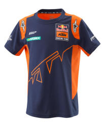 KTM replica team kids póló , kék, 164/xl (3RB220022409)