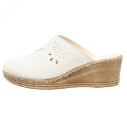 Nicolis Saboti dama, bej, din piele naturala, casual, cu platforma, Nicolis 173367-Bej (Marime: 36) (173367-Bej-36)