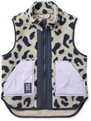 LIEWOOD Детски поларен елек LIEWOOD Kid's Noam Pile Vest Fleece vest - Mega Leo / Mist Mix - размер 140 (EU) (703-7293-0121)