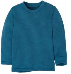 disana Детски вълнен пуловер disana Kid's Strick-Pullover Wool jumper - Taubenblau - размер 134/140 (EU) (704-5489-0715)