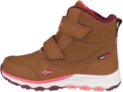 Trollkids Детски зимни ботуши Trollkids Kid's Hafjell Winter Boots - Caramel / Salmon / Redwood - размер 31 (EU) (702-1907-1514)