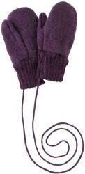 disana Детски ръкавици disana Kids' Boiled Wool Gloves - Aubergine - размер 1 (EU) (202-3097-1611)