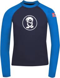 Trollkids Детска плажна тениска от ликра Trollkids Kid's Kvalvika Shirt Sport shirt - Navy / Medium Blue - размер 92 (EU) (704-1802-0311)