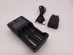 XTAR Incarcator pentru acumulatori 3.6V / 3.7V Li-Ion Xtar VC2 Incarcator baterii