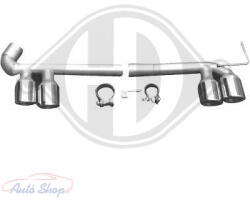  BMW F30 F31 F32 F33 F36 dupla kipufogó Teljes készlet rendszer vég, duplex szett