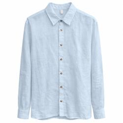 Mazine Мъжка риза с копчета Mazine Classic Linen Shirt - Pastel Blue (033-3223-0511)