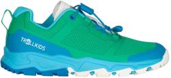 Trollkids Детски мултиспорт обувки Trollkids Kid's Sandefjord Hiker XT Multisport shoes - Emerald Green / Dynamic Blue / White - размер 31 (EU) (702-3178-0914)