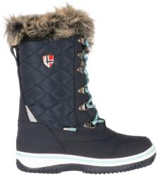 Trollkids Детски зимни ботуши Trollkids Girl's Holmenkollen Snow Boots XT Winter boots - Navy / Mint - размер 34 (EU) (702-4702-0217)
