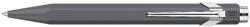 Caran d'Ache rollertoll fémdobozban, szürke, kék tintával, 849 Classic Line (846595)