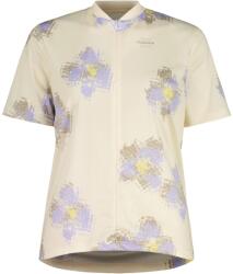 Maloja Фланелка с къс ръкав за колоездене Maloja Women's SundaM. Allmountain 1/2 Cycling jersey - Shaded White Joy (156-3053-0414)