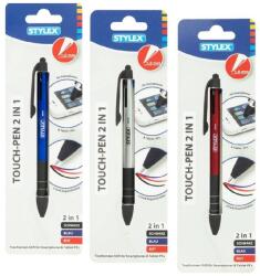  Stylex 3-színű golyóstoll+touch pen funkció (30312)