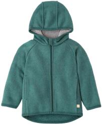 disana Детско вълнено яке disana Kid's Walk-Jacke Zipp Wool jacket - Eukalyptus - размер 122/128 (EU) (703-6090-0315)