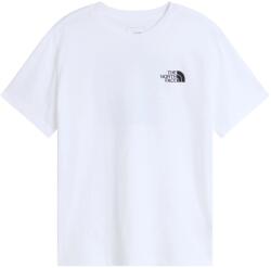 The North Face Детска тениска The North Face Kid's Teen Evolution Box NSE S/S Tee T-shirt - TNF White - размер XS (704-6514-0411)