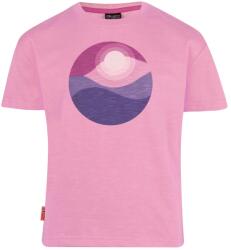 TROLLKIDS Детска тениска Trollkids Girl's Halsafjord T-Shirt - Wild Rose - размер 140 (EU) (704-3769-0416)