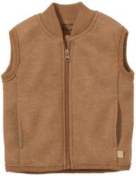 disana Детски вълнен елек disana Kid's Milled Wool Vest Merino vest - Karamell - размер 110/116 (EU) (703-5112-0814)